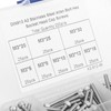 200Pcs Hex Socket Cap Head Screw 304 Stainless Steel Boxed