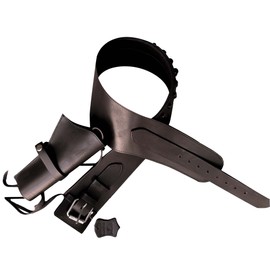 Hulara Western Holster 44/45 Caliber Cowboy Leather Holster Belt Long Barrel Gun Full Grain Buff Leather Heritage Rough Rider Holster for Men