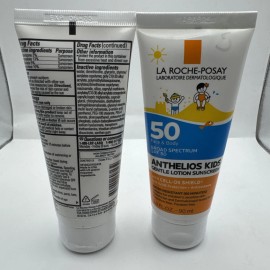 La Roche Posay Anthelios Kids Gentle Lotion SPF 50 3.0 fl oz  EXP 06/25   2pk