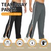 WEEOATAR Men Tear Away Pants Post Surgery Pants Breakaway Basketball