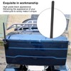 Motorcycle Short Antenna Mast 6 3/4in Long Screw in Rubber