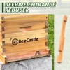 BeeCastle Beehive Entrance Reducer 8 Frame Wood Hive Beeswax Coated