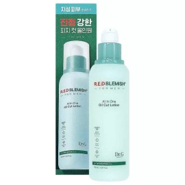 Dr. Jigee 닥터지 레드 블레미쉬 포 맨 올인원 오일 컷 로션 150ml 모공 케어에 효과적인 올인원 Dr. Jart+ Red Blemish For Man All-In-One Oil Cut Lotion 150ml Effective for Pore Care [Red Blemish For Men All-In-One Oil Cut Lotion 150ml]