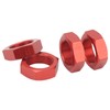 4 Pcs 24mm Wheel Hex Hub Nut Aluminum Alloy High