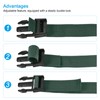 sourcing map Utility Strap with Buckle 1x40 Inch Polyester Quick