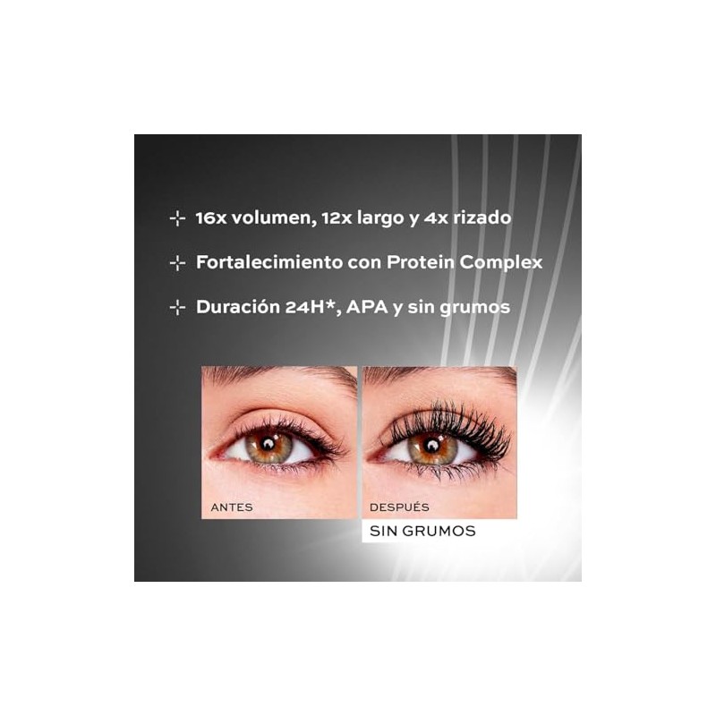 L’BEL Máscara de Pestañas Hyper Extensions 9 g | Efecto
