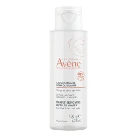 Avène Agua Micelar Desmaquillante Facial 100ml para Piel Sensible y Seca