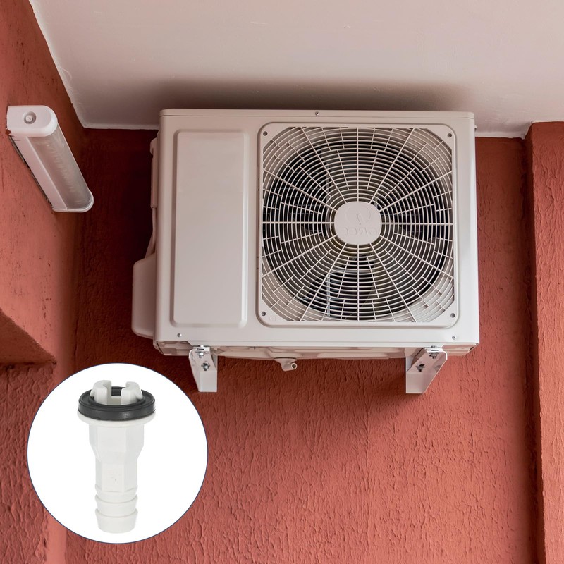 sourcing map 4Pcs Air Conditioner Drain Hose Connectors Elbow Fitting