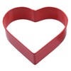 Anniversary House Heart Poly-Resin Coated Cookie Cutter Red