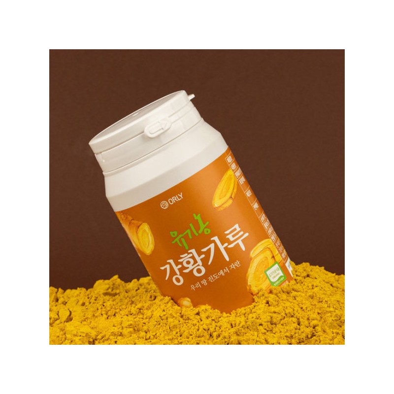 올리 진도산 무농약 강황가루 150g Olli Jindo Organic Turmeric Powder
