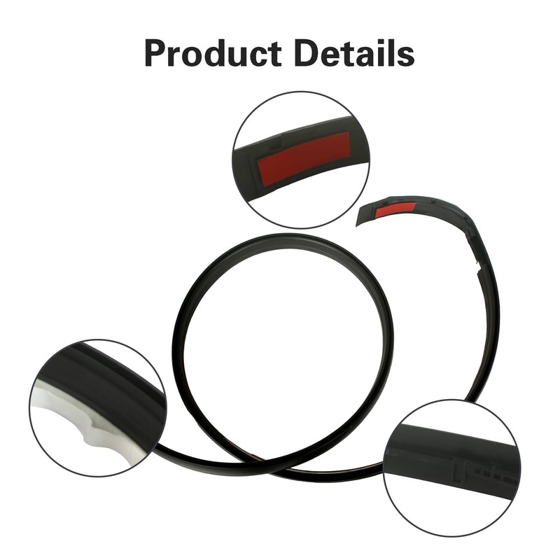 BABERGOU 2pcs Roof Drip Molding Replace 75551-04063 Compatible with Toyota