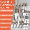 Updated W10780048 Washer Suspension Rod Kit (4pcs) with W10400895 Suspension