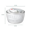 KingGala Salad Spinner with Lid - Salad Spinner Fruit Vegetable-