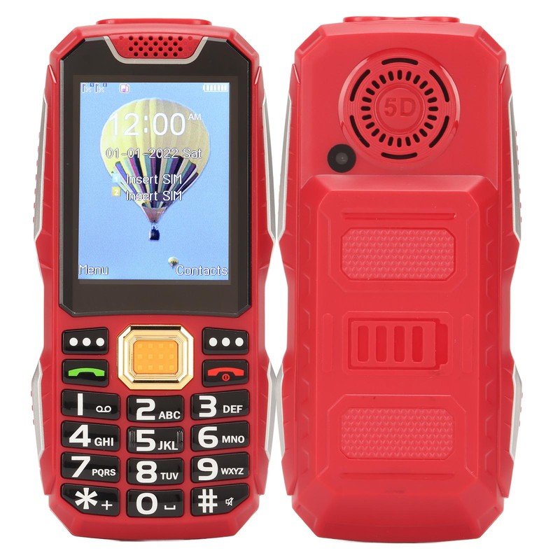 2G Senior Cellphone 2.8in HD Screen 3D Big Button Dual