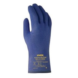 Uvex 60535-10 protector chemical NK2725B gloves, size 10, 270 mm length, blue
