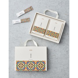 Damkkot [담꽃] 생강차 선물세트 (10개입*2세트) [Damkkot] Ginger Tea Gift Set (10 pieces * 2 sets)