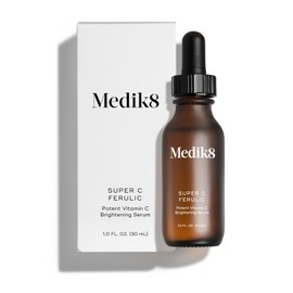 Medik8 Super C Ferulic - 30 Percent Ethylated L-Ascorbic Acid Vitamin C Serum - With Vitamin E and Ferulic Acid - Targets Signs of Aging - 1.0 oz