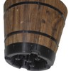 VegTrug Set of 3 Nesting Barrel Planters - Small,Medium,Large