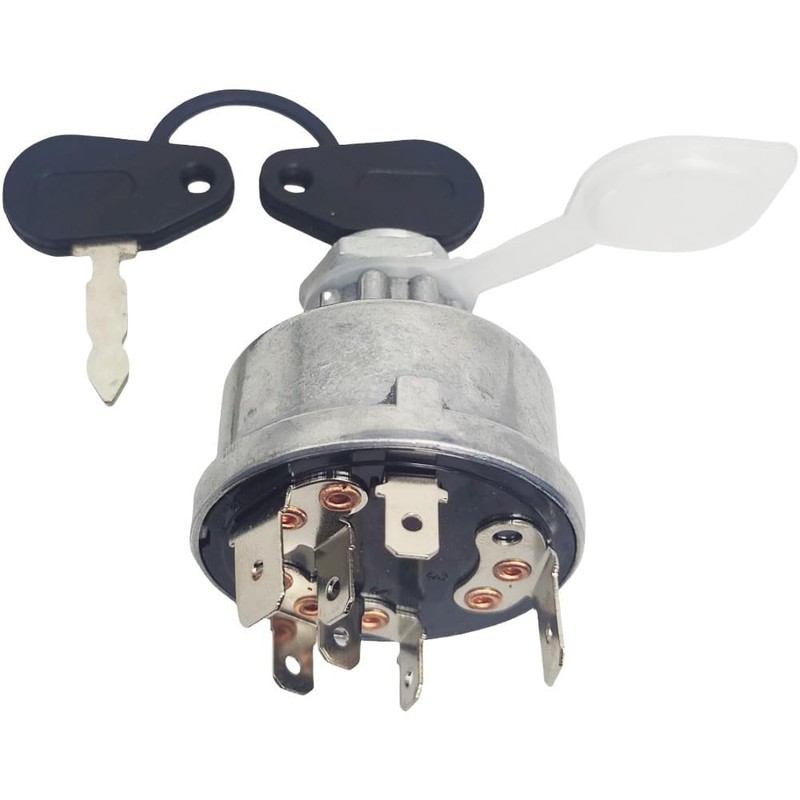 Unifizz Ignition Switch,Ignition Starter Switch with 2 Keys for for-d