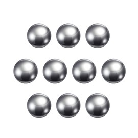 sourcing map 10 Pieces 19 mm Carbon Steel Storage Balls Precision Polished