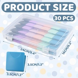 Magnetic Clips, 30 Pieces Fridge Magnetic Clips, Magnetic Clip Magnetic Clips for Towels, Multi Colour Magnetic Clips for Whiteboard, Pin Board, Picture, Memo Note, Home, Office