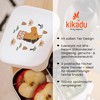 kikadu Lunch Box Rabbit Rosé – Children's Tableware, BPA-Free, with
