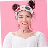 IWOWHERO Chic Headwear Macrame Fabric Headband Bandana Hair Scarf Lolita