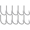 RidgeMonkey Ape-X Straight Point Barbed - 10 Carp Hooks, Size: