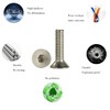 20-Piece Engine Dress up Kit: Aluminum Washers, Bolts & Rivet