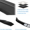 Rolling Gears Carbon Fiber Look Trunk Spoiler Wing Compatible with