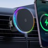 JURMALA Magnetic Wireless Car Charger, Magsafe Car Wireless Charger, Rapid