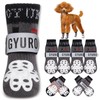GYURO 4-Sided Anti Slip Dog Socks Paws Stop Licking with