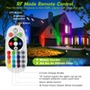 Junview Low Voltage Landscape Lights RGBW LED Well Lights Landscape