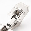 Pack of 4 Screw-On Hinges, Opening Angle Furniture Hinges, Door