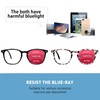 VIDEBLA Progressive Multifocus Reading Glasses Blue Light Blocking Women/Men,Computer Readers