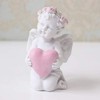 angel figurine angel rose angel set of 2