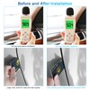 52.5Ft Car Door Rubber Seal Strip Car Weather Stripping Double