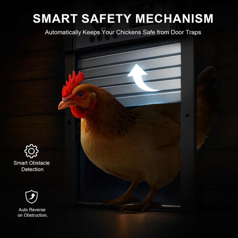 Automatic Chicken Coop Door – Solar Powered Auto Chicken Door