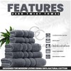 GC GAVENO CAVAILIA 100% Ringspun Cotton Bath Towels, Luxury 550