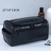 Travel Toiletry Bag with Hanging Hook, Zipper Pockets and Carry