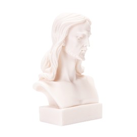 Jesus Christ Statue Alabaster Bust 6.2 Inches