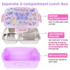 YOYTOO Stainless Steel Bento Lunch Box for Kids, 800 ml/27