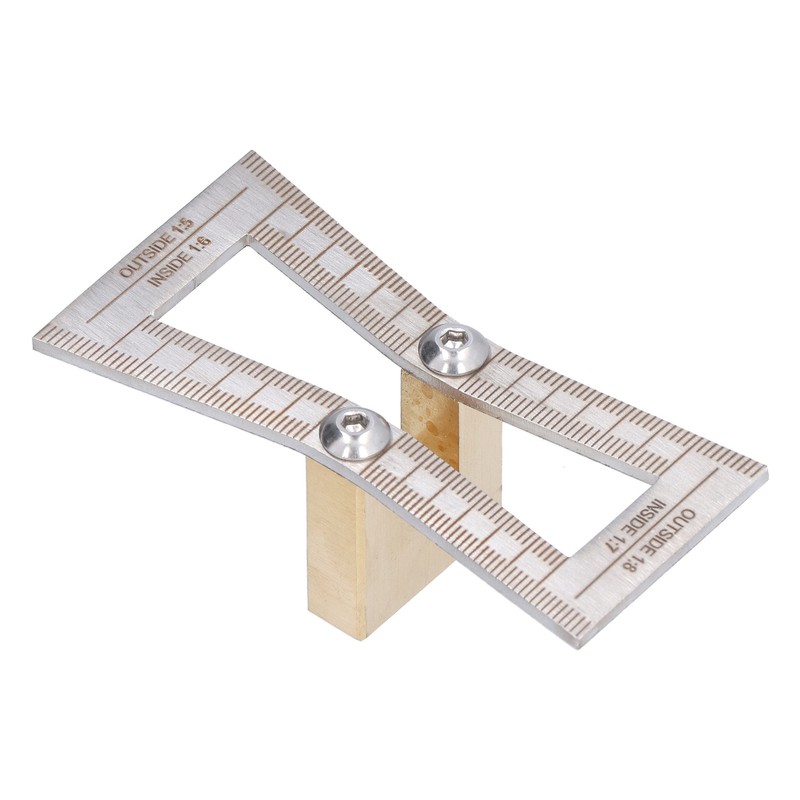 Dovetail Marker Woodworking Dovetail Scribing Gauge Measuring Tool with 1:5/1:6/1:7/1:8