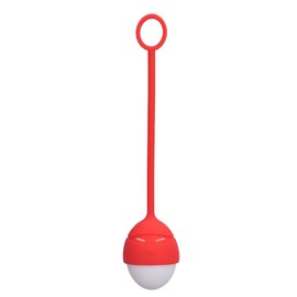 USB Rechargeable Night Light Silicone Lamp Mini Bedside LED Lamp Portable White Light LampRed