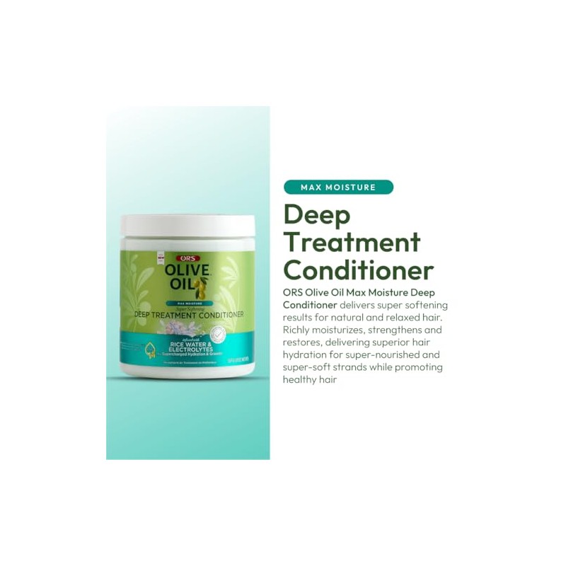 ORS Olive Oil Max Moisture Super Softening Deep Treatment Conditioner