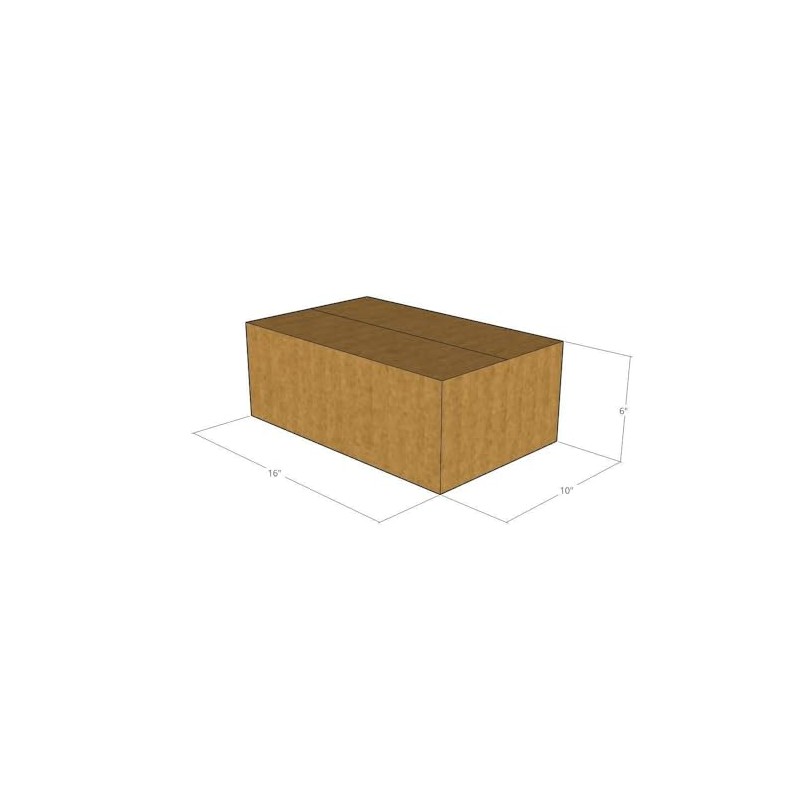25-16x10x6-32 ECT New Corrugated Boxes