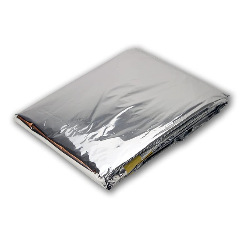 Emergency Thermal Mylar 2 Person Sleeping Bags- 1 Pack -Ultra