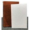 NELUHA Notebook A5 Blank Refillable Teak Leaves Vegan Sustainable Leather