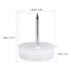 sourcing map Furniture Feet Nail Plastic Glide Nails Chair Table