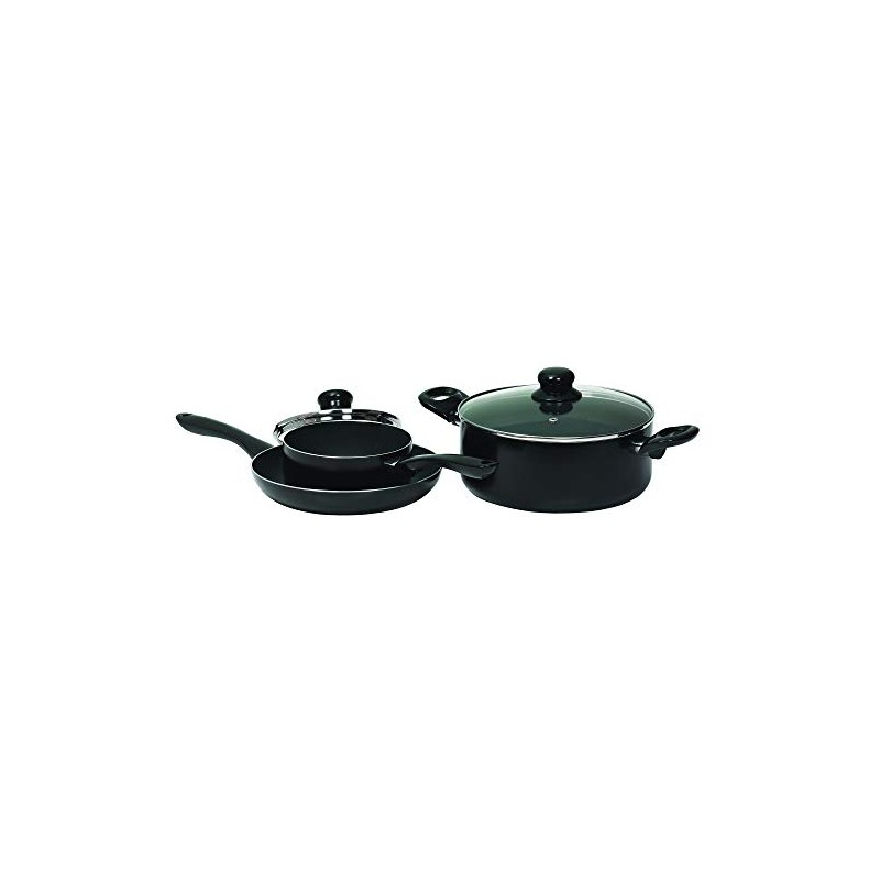 Starfrit Simplicity 5PC Cookware Set - Durable Stainless Steel -